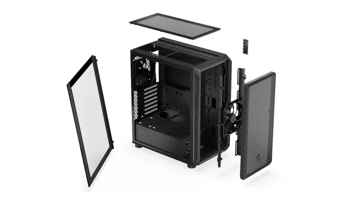 Endorfy Arx 500 Core Caja PC ATX, USB-C, Soporte Radiador 360, 7 Ventiladores, Filtros Antipolvo Endorfy Arx 500 Core Caja PC ATX, USB-C, Soporte Radiador 360, 7 Ventiladores, Filtros Antipolvo