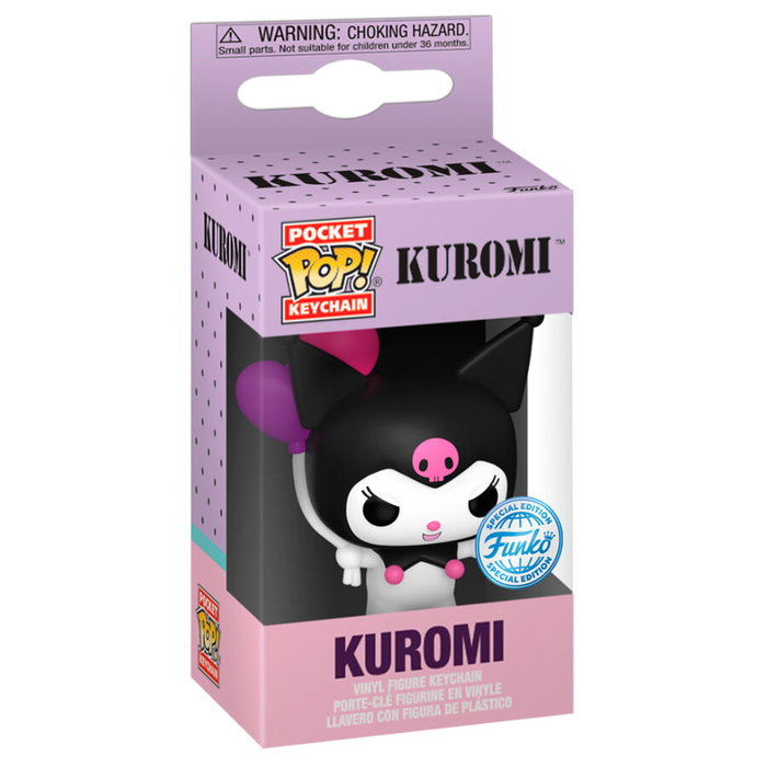 Funko Llavero Pocket POP Hello Kitty Kuromi Funko Llavero Pocket POP Hello Kitty Kuromi