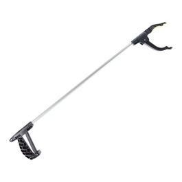 Fulmo Pinza recoge objetos aluminio y pp negro plateado imantado carga 1kg medidas 76x12.5 cm