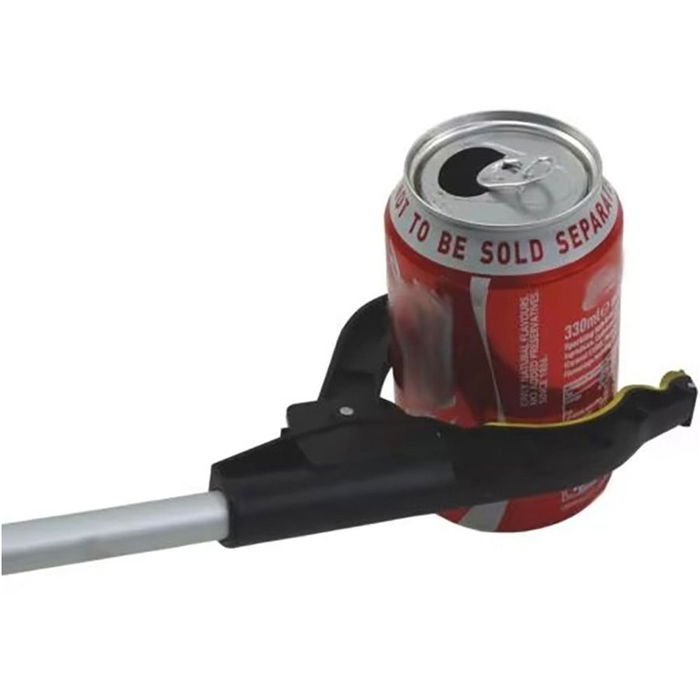 Fulmo Pinza recoge objetos aluminio y pp negro plateado imantado carga 1kg medidas 76x12.5 cm