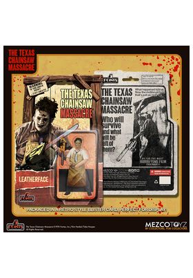 MEZCO TOYZ Figura Leatherface La Matanza de Texas 9,5cm