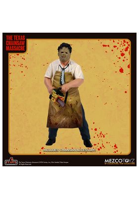 MEZCO TOYZ Figura Leatherface La Matanza de Texas 9,5cm