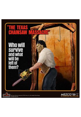 MEZCO TOYZ Figura Leatherface La Matanza de Texas 9,5cm