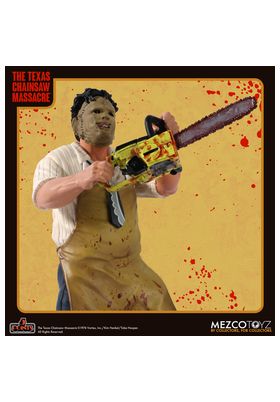 MEZCO TOYZ Figura Leatherface La Matanza de Texas 9,5cm