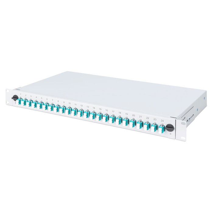 Digitus Caja de empalme de fibra óptica 24x LC DX OM3 gris Digitus Caja de empalme de fibra óptica 24x LC DX OM3 gris