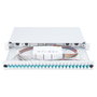 Digitus Caja de empalme de fibra óptica 24x LC DX OM3 gris
