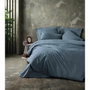 Aucune Juego de cama de 100% algodón - Antracita, 220x240 cm + 2 fundas de almohada 60x60 cm