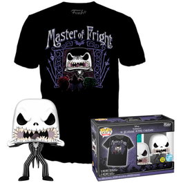 FUNKO Set figura POP & Tee Disney Pesadilla Antes de Navidad Jack Skellington Exclusive