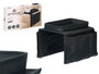 Giftdecor Organizador Sofa 6 Bolsillos Negro 31 x 18.5 x 5 cm (Set de 12)