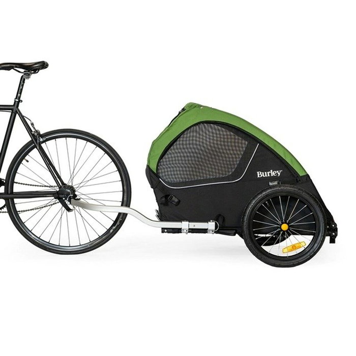 Burley Tail Wagon® Remolque para Mascotas Plegable, Cuadro Aluminio, Ruedas 16", Carga 34kg