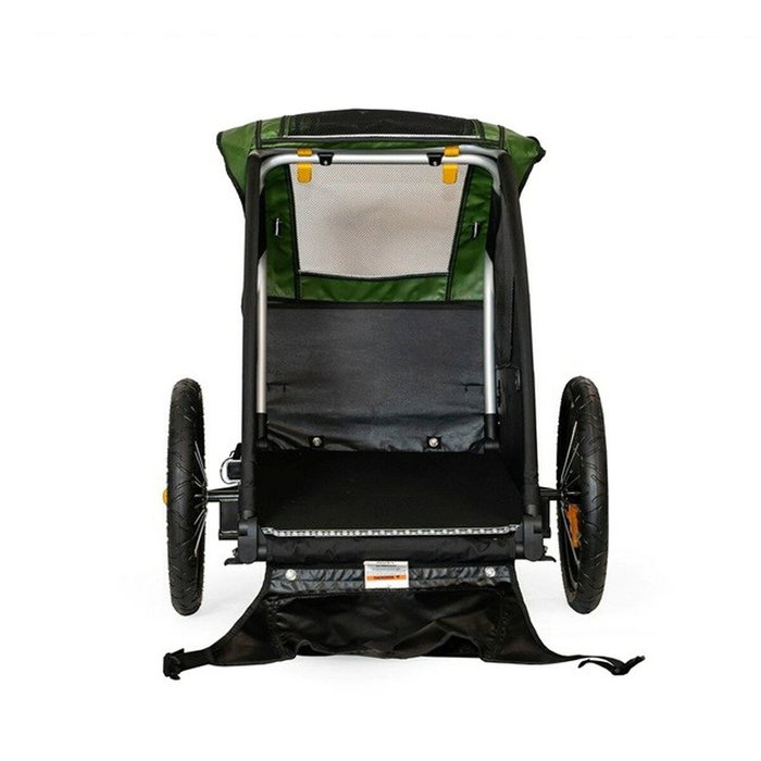 Burley Tail Wagon® Remolque para Mascotas Plegable, Cuadro Aluminio, Ruedas 16", Carga 34kg