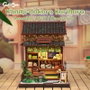 Maqueta Model Kit Miniature House Kanmi-dokoro Kurihara 19 x 15 cm