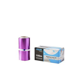 Bifull Papel de Aluminio en Rollo Rosa 12cm x 100m