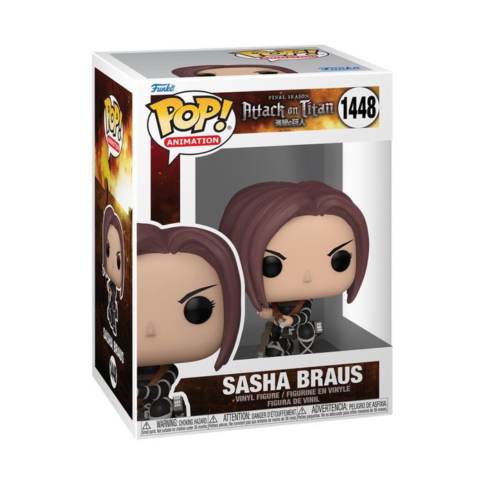 FUNKO Figura POP Attack on Titan Sasha Braus de 9 cm