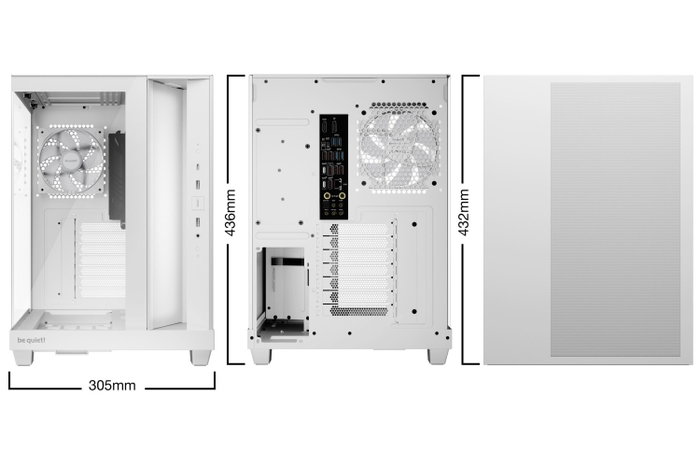 be quiet! Light Base 500 LX Blanco be quiet! Light Base 500 LX Blanco