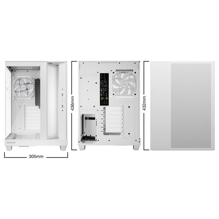 be quiet! Light Base 500 LX White