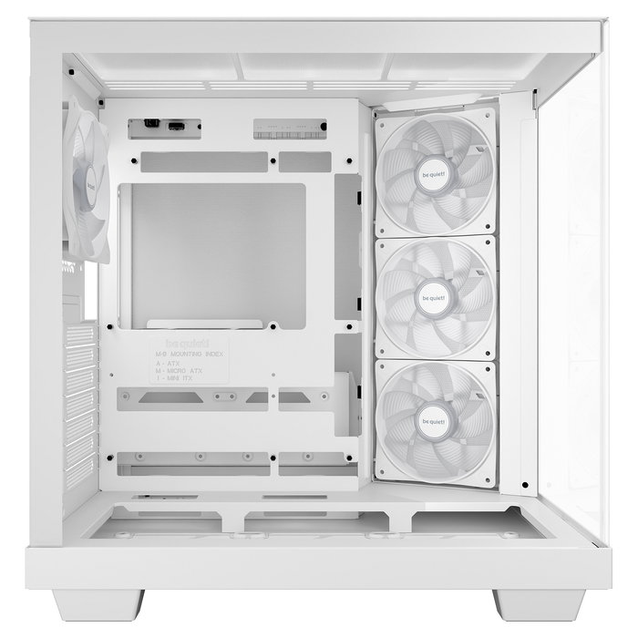 be quiet! Light Base 500 LX White Midi Tower Caja de PC Blanca ATX, micro ATX, Mini-ITX
