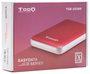 TooQ TQE-2528R Caja Externa para Discos Duros 2.5 Pulgadas SATA a USB 3.1 Gen1 Rojo