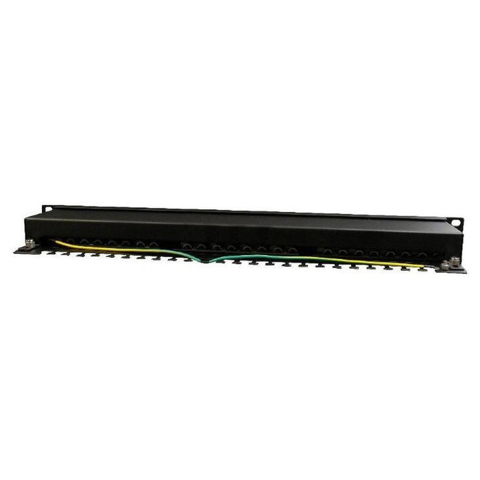 Gembird NPP-C524-002 Panel de parches 24 puertos 5E blindado 19 pulgadas