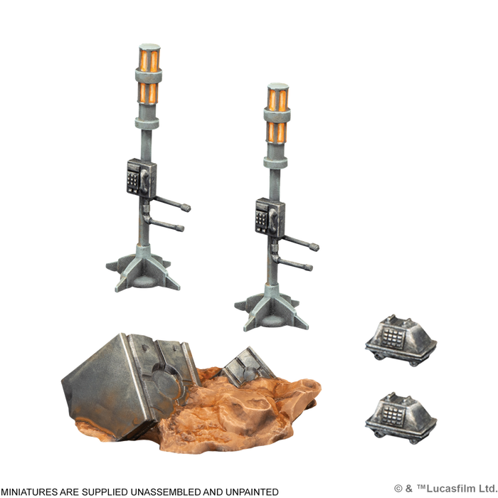 Atomic Mass Games Star Wars Legion: Outer Rim Battles Terrain Pack Juego en Miniatura