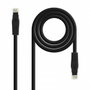 Nanocable Cable de red RJ45 Cat.6A UTP AWG24, 3m, Negro