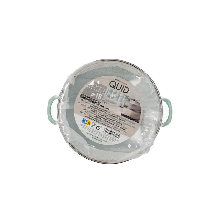 Cacerola Acero Esmaltado Cocco Quid 18 cm - 1,4 L (6 Unidades)