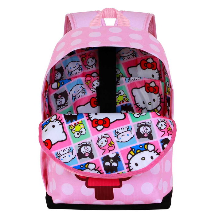 Karactermania Mochila Hello Kitty HS Fan 3.0 Moto Rosa