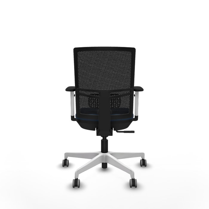 PIQUERAS Y CRESPO Silla de oficina Yunquera con mecanismo Sincro, Azul marino y Negro PIQUERAS Y CRESPO Silla de oficina Yunquera con mecanismo Sincro, Azul marino y Negro