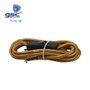 GSC Evolution Cable textil 1.5M (2x0.75mm) clavija+int Dorado