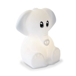 Kidywolf Luz nocturna elefante con cambio de color 15cm