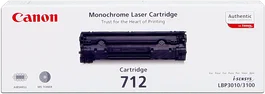 Canon Cartucho de Tóner CRG 712 Negro