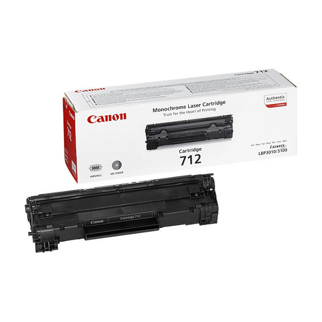 Canon Cartucho de Tóner 712 Negro (1870B002)