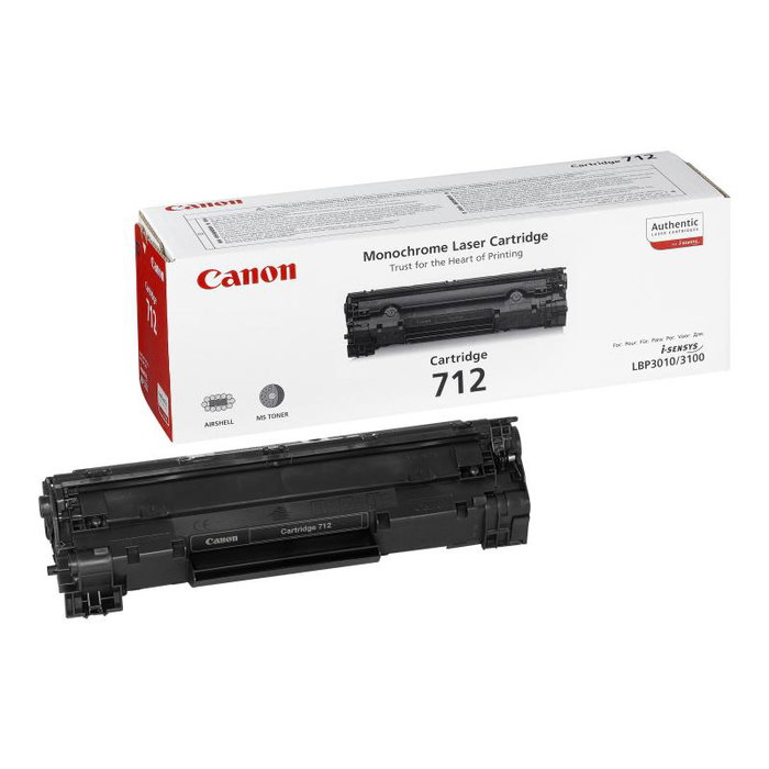 Canon Cartucho de Tóner 712 Negro (1870B002)