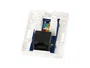 Equip - Roseta de superficie Cat. 5e, 1 puerto RJ45 hembra, color blanco