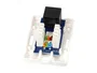 Equip - Roseta de superficie Cat. 5e, 1 puerto RJ45 hembra, color blanco