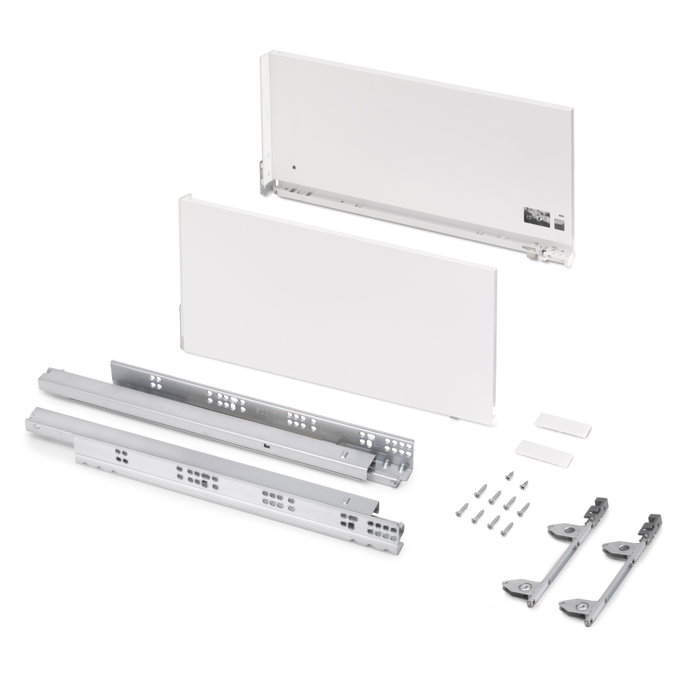 Emuca Kit Cajón Exterior Vertex 3D 500mm Blanco Emuca Kit Cajón Exterior Vertex 3D 500mm Blanco