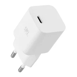 TNB Cargador GaN 30W USB-C + USB-A Blanco