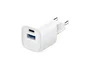 TNB Cargador GaN 30W USB-C + USB-A Blanco