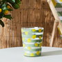 Home Deco Factory Vela Antimoustique Aroma Citronela 470g ~45h, Ø13x16cm - Modelos Surtidos (limones, rayas, sunshine)