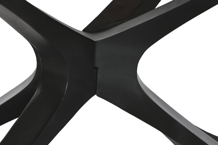 DKD Home Decor Mesa Comedor 110x76x200 cm Acacia Natural y Negro DKD Home Decor Mesa Comedor 110x76x200 cm Acacia Natural y Negro