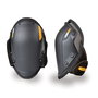 Toughbuilt Rodilleras Foamfit Rocker con Tejido 1680D, Protección Nivel 2, Ergonómicas, Antirrotura, para Superficies Duras y Rugosas