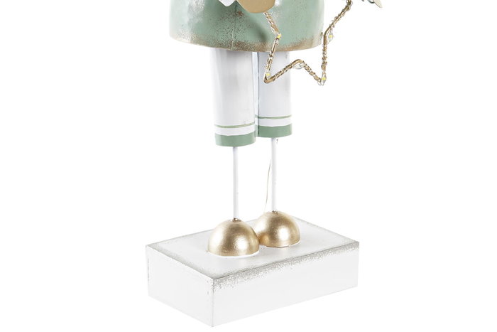 DKD Home Decor Figura de Metal LED RENO Surtido de 2 unidades