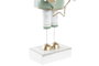 DKD Home Decor Figura de Metal LED RENO Surtido de 2 unidades