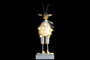 DKD Home Decor Figura de Metal LED RENO Surtido de 2 unidades