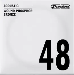 Dunlop Cuerda Acústica Phosphor Bronze .048 Set de 12 (Set de 12)