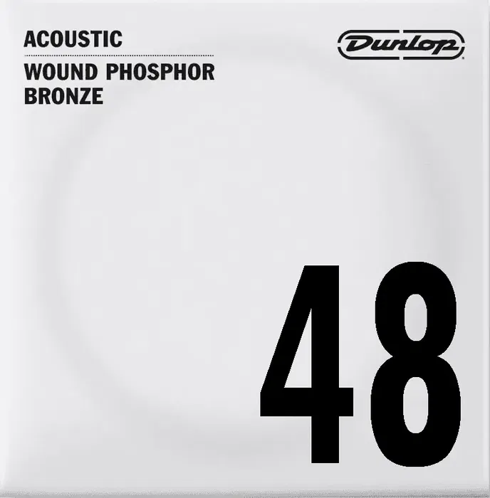 Dunlop Cuerda Acústica Phosphor Bronze .048 Set de 12 (Set de 12)