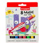 Talens Bruynzeel Estuche de 8 Rotuladores Kids Mágicos Colores Surtidos