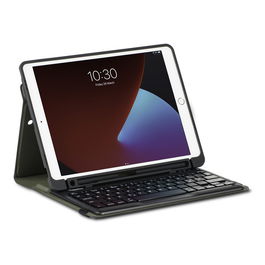 Targus THZ891DE Funda con Teclado Bluetooth para iPad 10.2" (7ª, 8ª y 9ª Gen) Negro