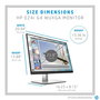 HP E24i G4 Monitor LED IPS 24 pulgadas (61 cm) WUXGA 1920 x 1200 16:10, 250 cd/m2, 5 ms, 178 grados, HP Eye Ease, Azul claro reducido, Ajustable