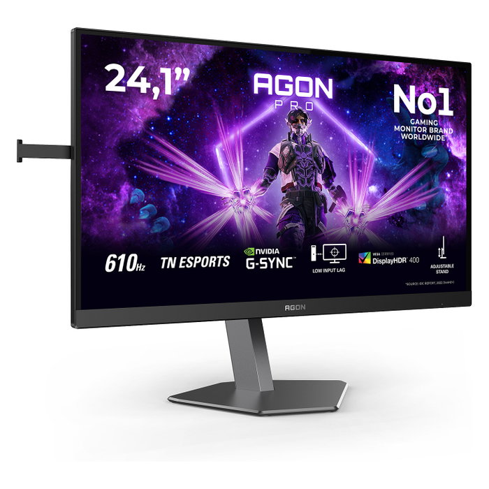 AOC AG246FK6 Monitor de juegos 24.1 Pulgadas Fast TN 610 Hz Full HD Pro eSports